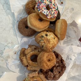Assorted goodies from Donut King!