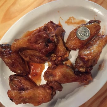 Gator's Dockside - 10 mini wings are $10 and ranch is .80 extra??? Not cool. - Chicken Wings Near Me - Jacksonville, Florida Gator's Dockside - 10 mini wings are $10 and ranch is .80 extra??? Not cool. - Chicken Wings Near Me - Jacksonville, Florida
