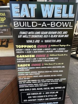 Menu photo 1 Eat Well Portland, OR