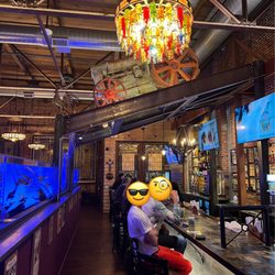 Off The Rails Mexican Cantina - Bar area