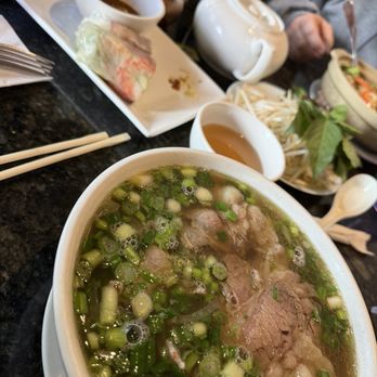 PHO EVER - P3. Pho Well-Done Brisket and Eye Round Steak - Vietnamese Near Me - Hales Corners, Wisconsin