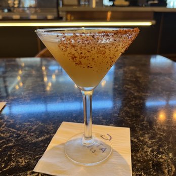 Sky Creek Kitchen and Bar - Sky creek margarita.  Patron silver, Cointreau, agave nectar and fresh lime juice.  It's really good! - Bars Near Me - Southlake, Texas