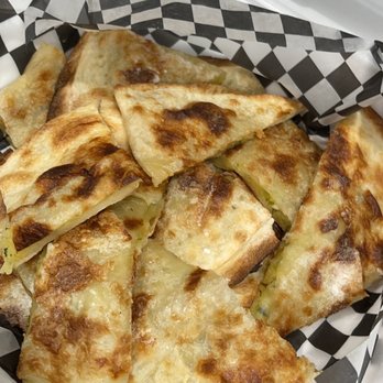 Maimana Naan & Kabab - Bolani with potato filling - Afghan Near Me - Whitby, Ontario Maimana Naan & Kabab - Bolani with potato filling - Afghan Near Me - Whitby, Ontario