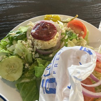 Luna Grill Richardson - House Salad - Mediterranean Near Me - Richardson, Texas Luna Grill Richardson - House Salad - Mediterranean Near Me - Richardson, Texas