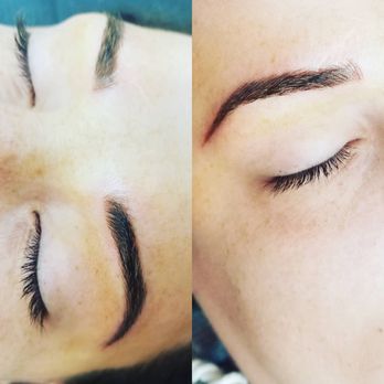 eyebrow shapes tattoo