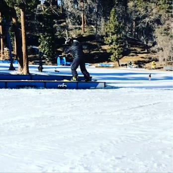 Mountain High Resort - My boyfriend hitting one of the bigger boxes on the run. - Ski Resorts Near Me - Wrightwood, California Mountain High Resort - My boyfriend hitting one of the bigger boxes on the run. - Ski Resorts Near Me - Wrightwood, California
