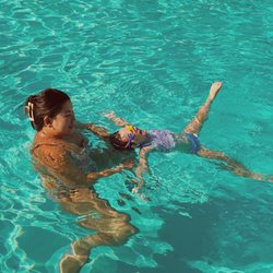 Swl Swim School - Having fun floating!
