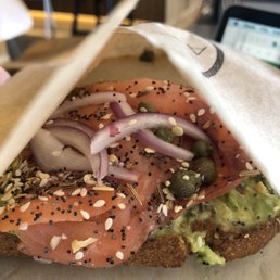 Lox toast