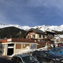 Le Slalom - Le Slalom von der Piste aus