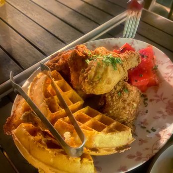 Yardbird Table & Bar - Chicken & Waffles! - Southern Near Me - Miami Beach, Florida