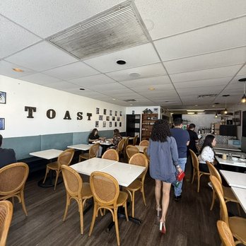 Toast on First - Interior Seating - Coffee & Tea Near Me - Whittier, California Toast on First - Interior Seating - Coffee & Tea Near Me - Whittier, California
