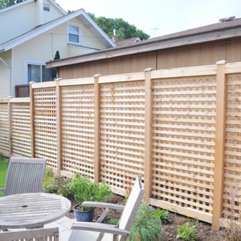 Economy Fence - Square Lattice Traditional - Fences & Gates Near Me Economy Fence - Square Lattice Traditional - Fences & Gates Near Me