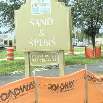 Sand And Spurs Equestrian Park - Signage - Horseback Riding Near Me - Pompano Beach, Florida Sand And Spurs Equestrian Park - Signage - Horseback Riding Near Me - Pompano Beach, Florida