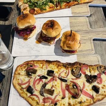 Prospect Five Points - Duuuval flatbread, hot honey pepperoni flatbread, hot honey chicken sliders - Tapas/Small Plates Near Me - Jacksonville, Florida