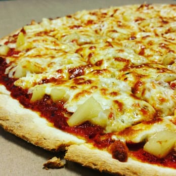 Rosati's Pizza - Cheese n pineapple - Pizza Near Me - Deerfield, Illinois