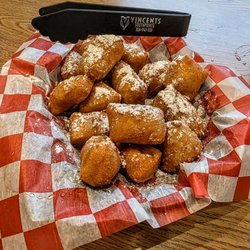 Vincent's of Southpointe - Zeppole (Fried Pizza Dough drizzled with Honey) at Vincent's Southpointe