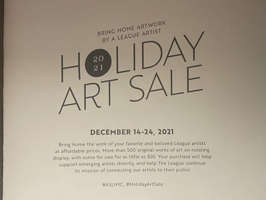 The Art Students League of New York by null