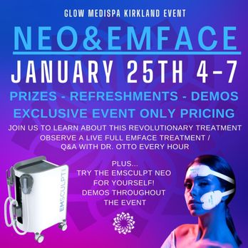 Glow Medispa - Kirkland - Join us for Deals & Demos! JAN 25, 2023 4-7pm! - Medical Spas Near Me - Kirkland, Washington Glow Medispa - Kirkland - Join us for Deals & Demos! JAN 25, 2023 4-7pm! - Medical Spas Near Me - Kirkland, Washington