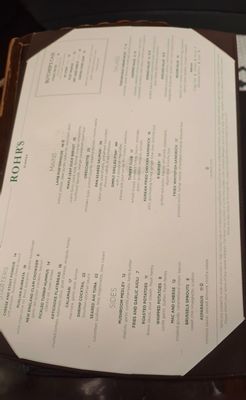 Menu photo 3 Rohr's Notre Dame, IN