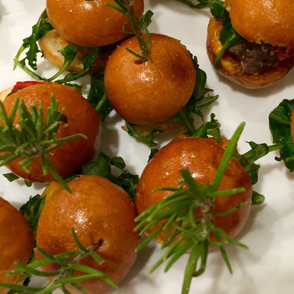 Tasting Thyme - Mini sliders! - Caterers Near Me Tasting Thyme - Mini sliders! - Caterers Near Me