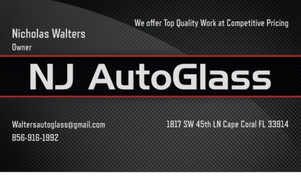 NJ AUTOGLASS 1817 SW 45th Ln, Cape Coral, Florida Auto Glass