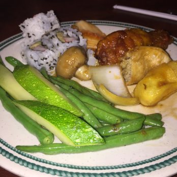 China Buffet - a plate of asian food - Chinese Near Me - York, South Carolina