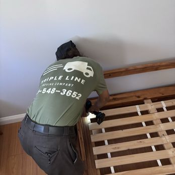 Triple Line Moving - Reassembling bed frame - Movers Near Me - Los Angeles , California Triple Line Moving - Reassembling bed frame - Movers Near Me - Los Angeles , California