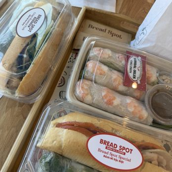 Bread Spot - Got the bahn mi's and spring rolls! Yum - Vietnamese Near Me - Rosemead, California Bread Spot - Got the bahn mi's and spring rolls! Yum - Vietnamese Near Me - Rosemead, California