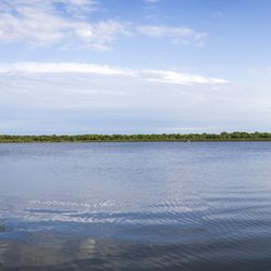 Purtis Creek State Park - View from the fishing dock