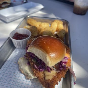 Pym Test Kitchen - Not so Little Chicken Sandwich - Coffee & Tea Near Me - Anaheim, California Pym Test Kitchen - Not so Little Chicken Sandwich - Coffee & Tea Near Me - Anaheim, California