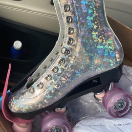 My sparkly skates