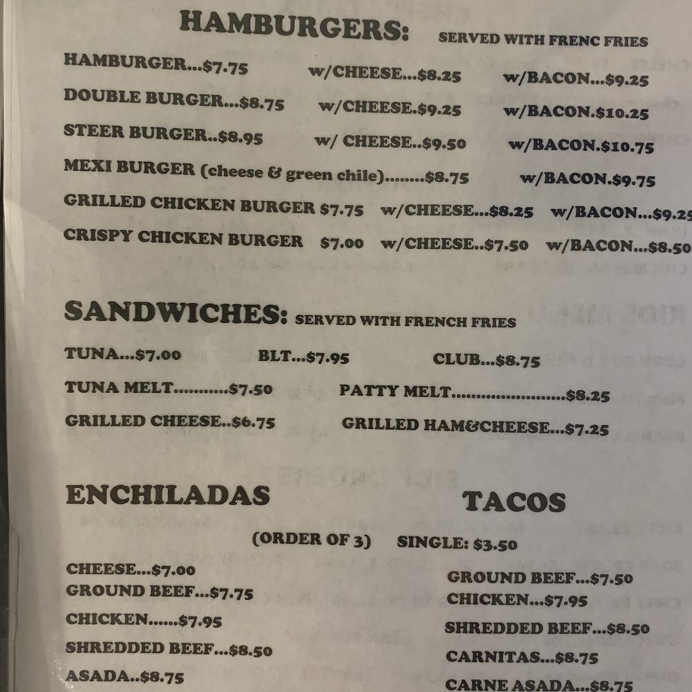 Maria's Restaurant - the menu of the restaurant - Mexican Near Me - Hayden, Arizona Maria's Restaurant - the menu of the restaurant - Mexican Near Me - Hayden, Arizona