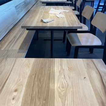 CAVA - Dirty tables - Mediterranean Near Me - Chino Hills, California