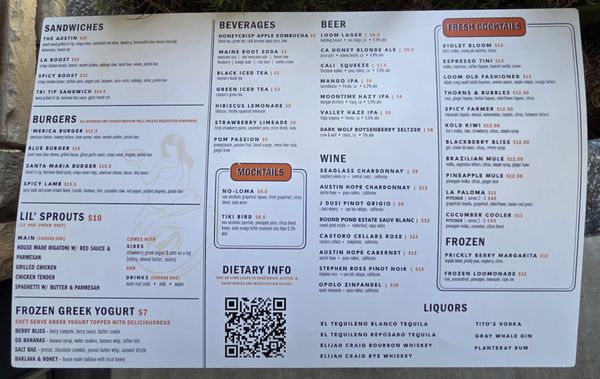 Menu photo 7 Heirloom Fresno, CA Menu photo 7 Heirloom Fresno, CA