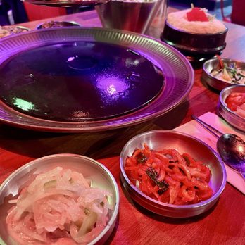 Son of A Butcher - The grill with spread of Banchan! - Korean Near Me - Seattle, Washington Son of A Butcher - The grill with spread of Banchan! - Korean Near Me - Seattle, Washington