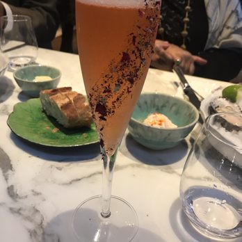 The Goring - Rosehip Royale - the Siren's take on Pimm's or a Bellini - Hotels Near Me - London, XGL