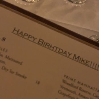 Ocean Prime - Spelling error, so disappointing. - Seafood Near Me - Boston, Massachusetts