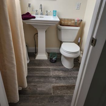 Rocco's Plumbing & Heating Services - Pedestal sink, faucet, and toilet installation in 2020. - Plumbing Near Me Rocco's Plumbing & Heating Services - Pedestal sink, faucet, and toilet installation in 2020. - Plumbing Near Me