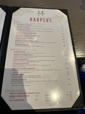Menu photo 6 Harper's Atlantic City, NJ