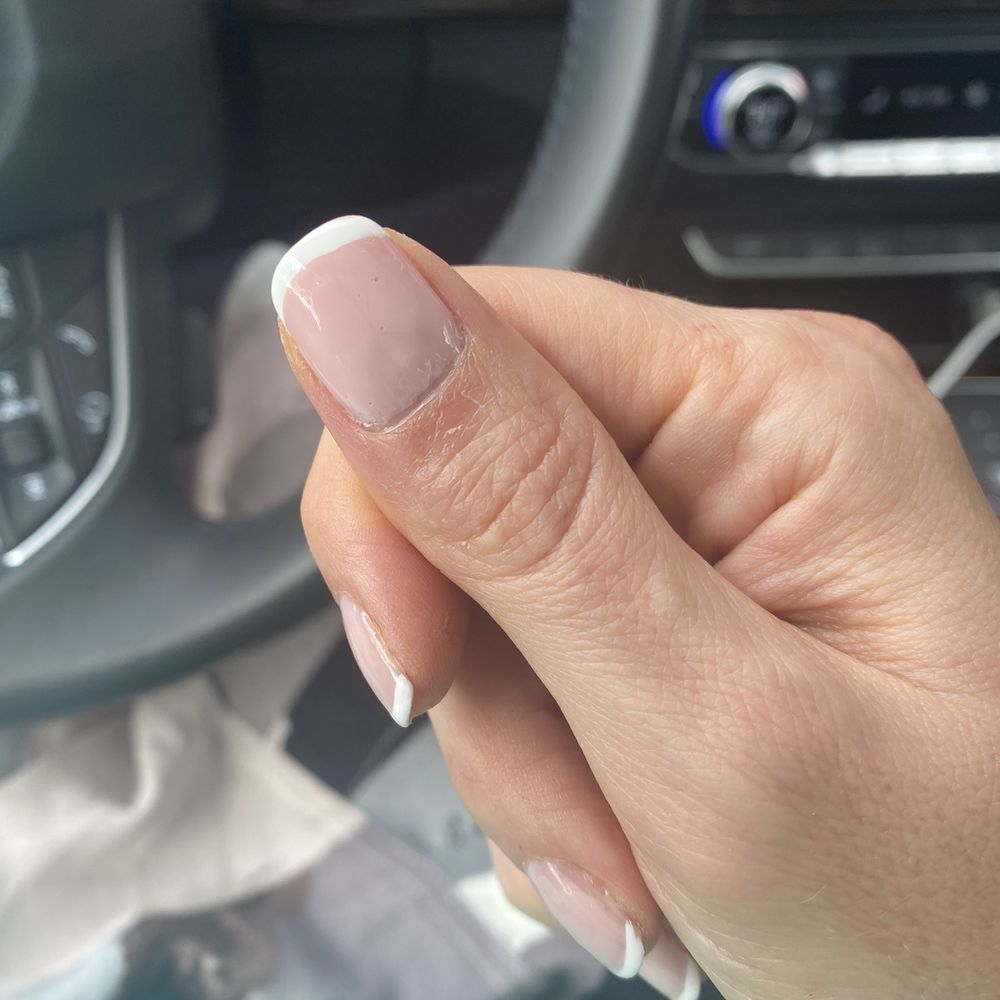 5 Stars Nail Spa - Specks in coat, uneven white line - Nail Salons Near Me - Burlingame, California 5 Stars Nail Spa - Specks in coat, uneven white line - Nail Salons Near Me - Burlingame, California