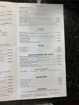 Menu photo 5 Sadiq's Bistro Atlanta, GA
