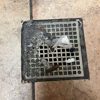Chick-fil-A - Filth and gunk on the bathroom floor - Fast Food Near Me - Chattanooga, Tennessee