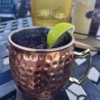 High Sierra Bar & Grill - Prickly pear mojito - this was actually quite delicious! - American Near Me - Terlingua, Texas High Sierra Bar & Grill - Prickly pear mojito - this was actually quite delicious! - American Near Me - Terlingua, Texas