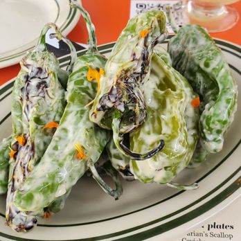 Dutch Courage - Blistered Caesar Shishito Peppers - Cocktail Bars Near Me - Baltimore, Maryland