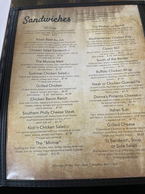 Menu photo 4 Cornerstone Cafe & Coffee Benson, NC