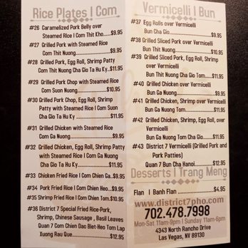 District 7 Pho - Other entrees. - Vietnamese Near Me - Las Vegas, Nevada District 7 Pho - Other entrees. - Vietnamese Near Me - Las Vegas, Nevada