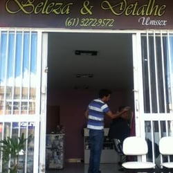 Beleza e Detalhe Salão Unissex - Fachada. é isso que você precisa procurar quando estiver estacionando!