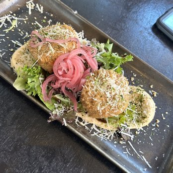 Om Sabor - Furikake Crab Cakes - Pop-Up Restaurants Near Me - San Francisco, California Om Sabor - Furikake Crab Cakes - Pop-Up Restaurants Near Me - San Francisco, California