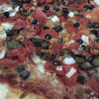 Worcester Pizza Factory - The Factory Special..perfectly cooked. - Pizza Near Me - Worcester, Massachusetts