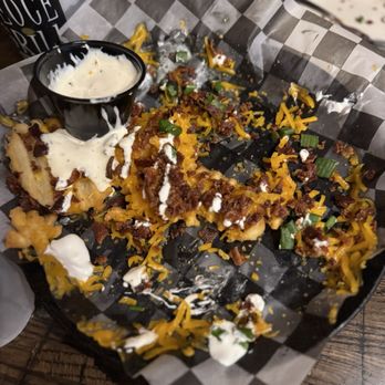 Deep Deuce Grill - Waffle fries (after) - American Near Me - Oklahoma City, Oklahoma Deep Deuce Grill - Waffle fries (after) - American Near Me - Oklahoma City, Oklahoma
